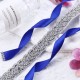 2Pcs Bridal Wedding Dress Belt Sparkly Rhinestone Sash Belts For Formal Evening Dress Women Bridal Bridesmaid 2Pcs Bridal Wedding Dress Belt Sparkly Rhinestone Sash Belts For Formal Evening Dress Women Bridal Bridesmaid